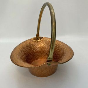 Coppercraft Guild Hammered Copper Basket
